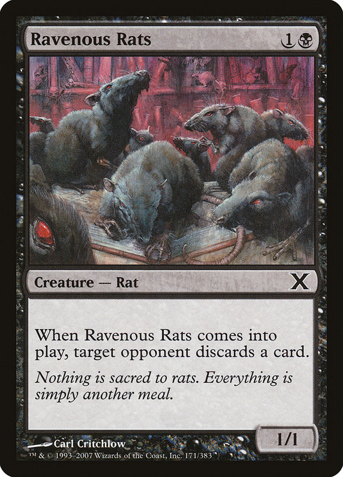 Ravenous Rats [Tenth Edition] | Black Swamp Games