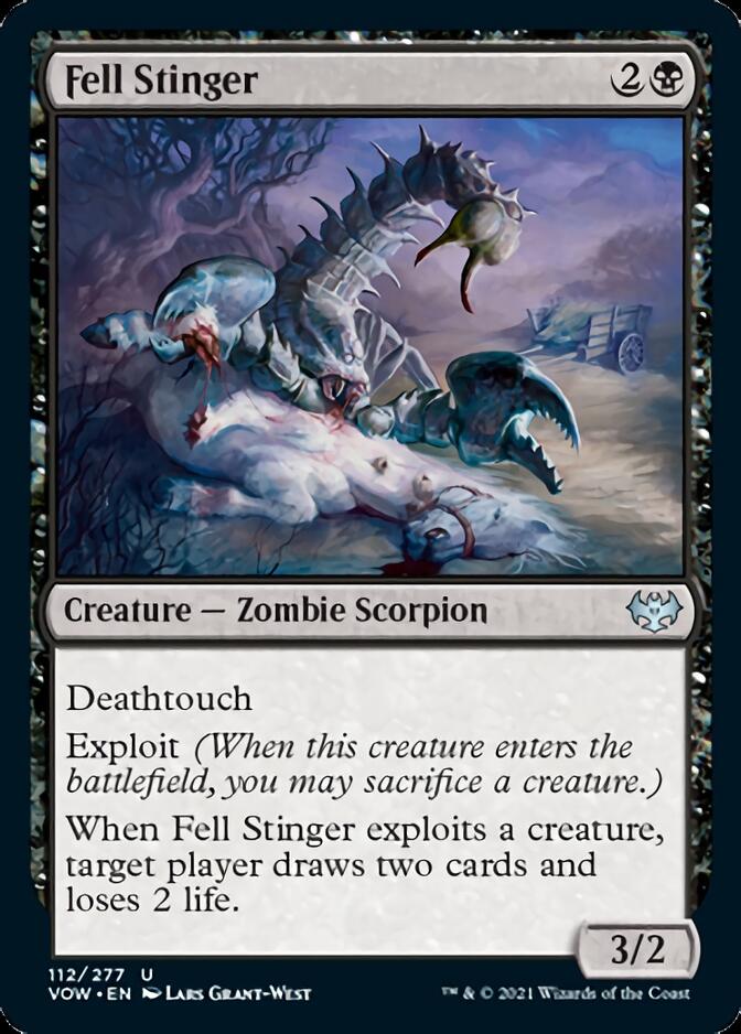 Fell Stinger [Innistrad: Crimson Vow] | Black Swamp Games