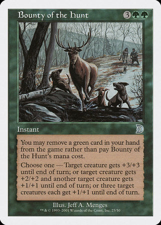 Bounty of the Hunt [Deckmasters] | Black Swamp Games
