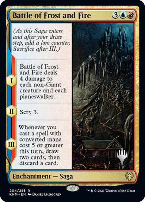 Battle of Frost and Fire [Kaldheim Promo Pack] | Black Swamp Games