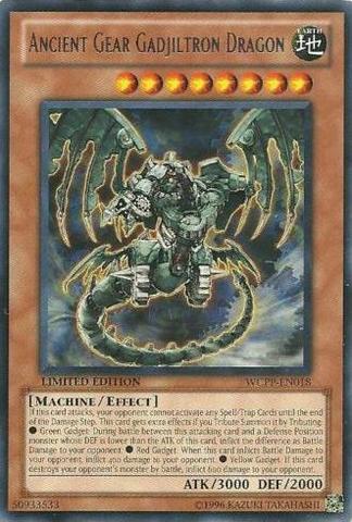 Ancient Gear Gadjiltron Dragon [WCPP-EN018] Rare | Black Swamp Games