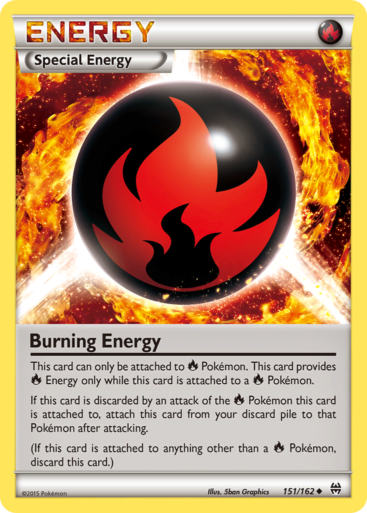 Burning Energy (151/162) [XY: BREAKthrough] | Black Swamp Games