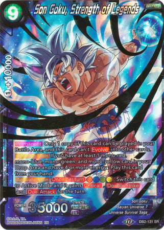 Son Goku, Strength of Legends [DB2-131] | Black Swamp Games