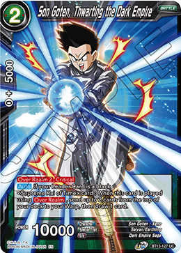 Son Goten, Thwarting the Dark Empire (Uncommon) [BT13-127] | Black Swamp Games