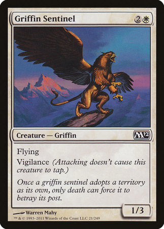 Griffin Sentinel [Magic 2012] | Black Swamp Games