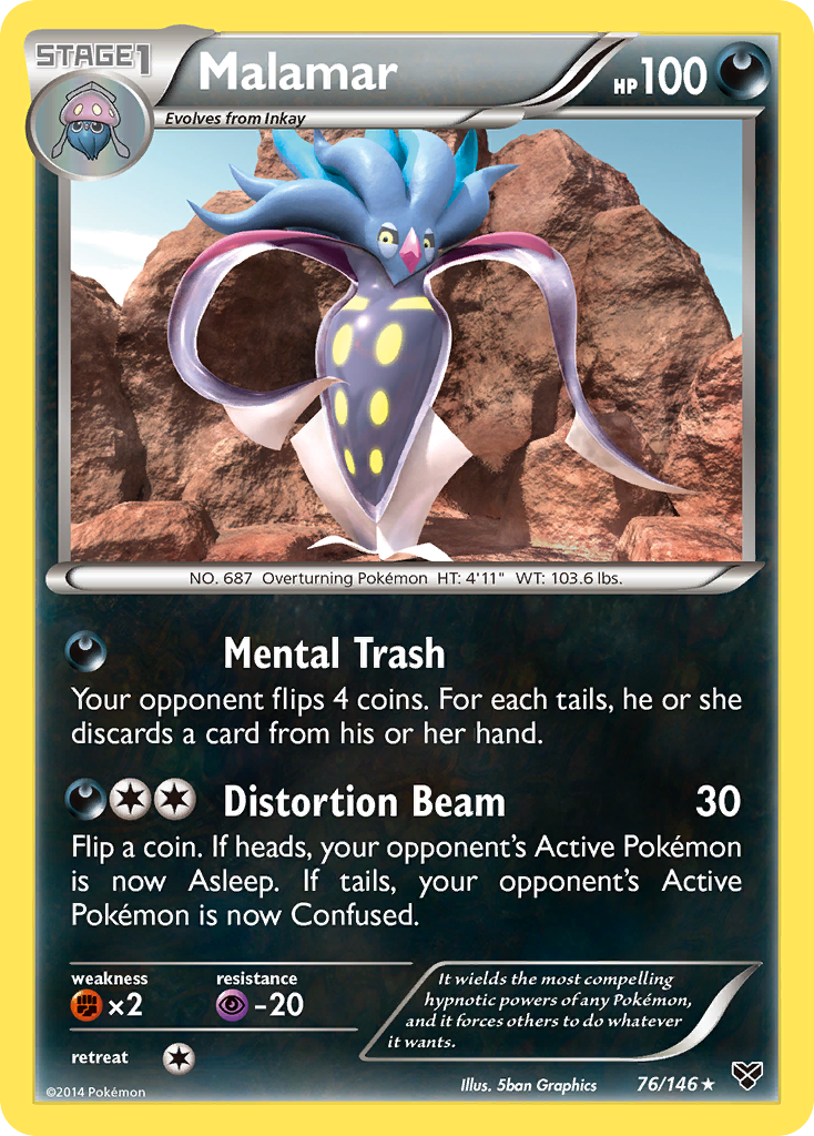 Malamar (76/146) [XY: Base Set] | Black Swamp Games