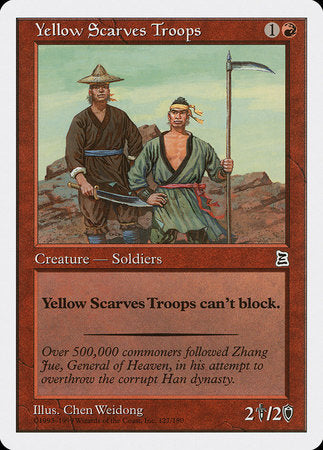 Yellow Scarves Troops [Portal Three Kingdoms] | Black Swamp Games
