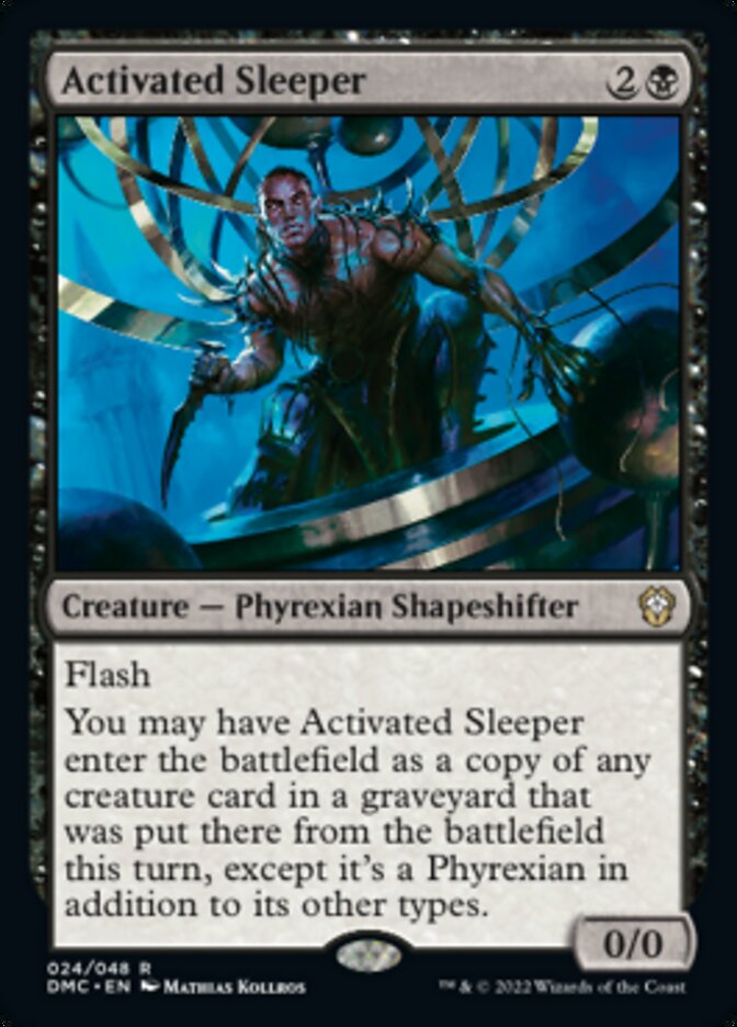 Activated Sleeper [Dominaria United Commander] | Black Swamp Games