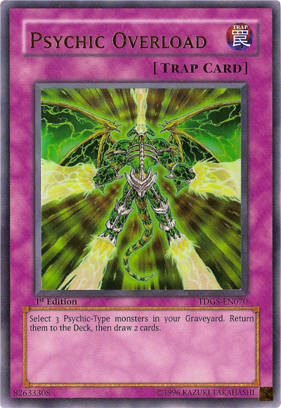Psychic Overload [TDGS-EN070] Ultra Rare | Black Swamp Games