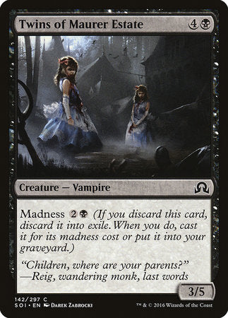 Twins of Maurer Estate [Shadows over Innistrad] | Black Swamp Games