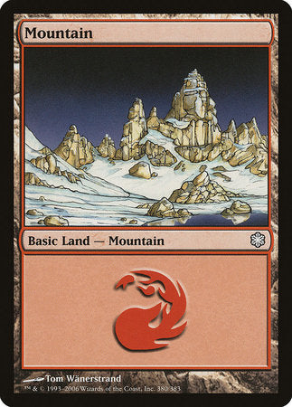 Mountain (380) [Coldsnap Theme Decks] | Black Swamp Games