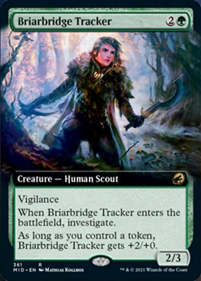 Briarbridge Tracker (Extended) [Innistrad: Midnight Hunt] | Black Swamp Games