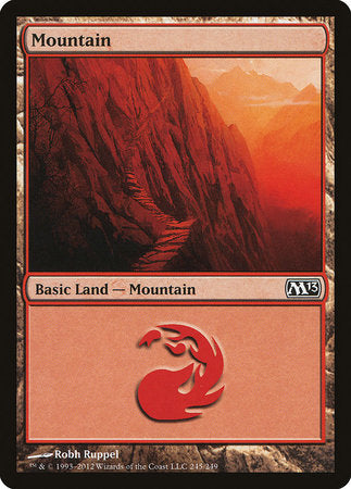 Mountain (245) [Magic 2013] | Black Swamp Games