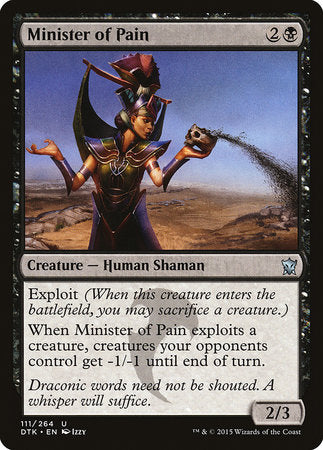 Minister of Pain [Dragons of Tarkir] | Black Swamp Games