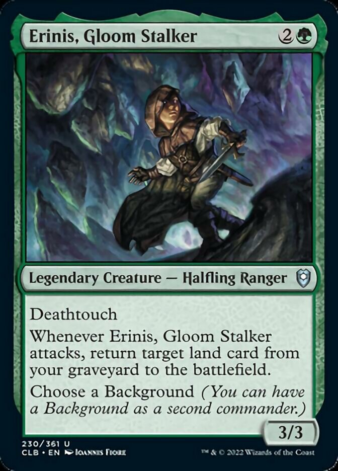 Erinis, Gloom Stalker [Commander Legends: Battle for Baldur's Gate] | Black Swamp Games