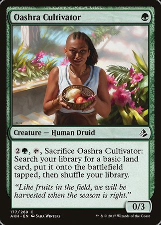 Oashra Cultivator [Amonkhet] | Black Swamp Games