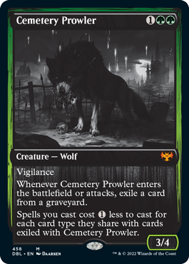 Cemetery Prowler [Innistrad: Double Feature] | Black Swamp Games