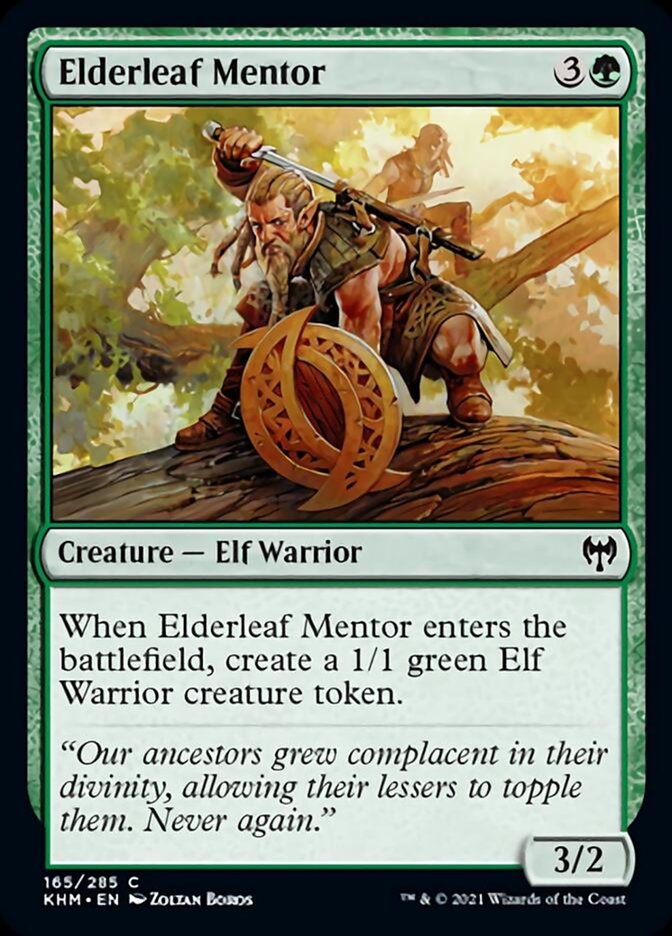 Elderleaf Mentor [Kaldheim] | Black Swamp Games