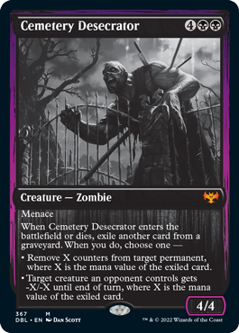 Cemetery Desecrator [Innistrad: Double Feature] | Black Swamp Games