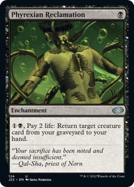 Phyrexian Reclamation [Jumpstart 2022] | Black Swamp Games
