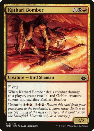 Kathari Bomber [Modern Masters 2017] | Black Swamp Games