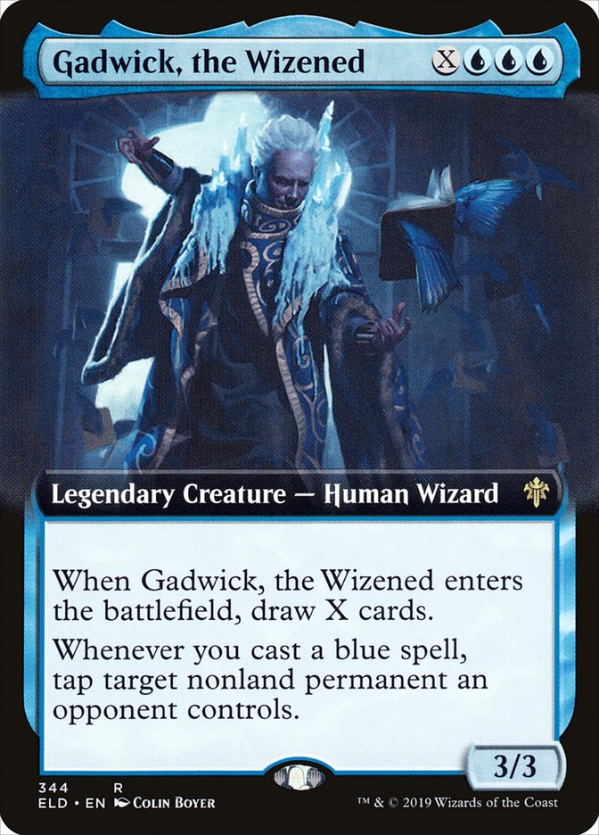 Gadwick, the Wizened (Extended Art) [Throne of Eldraine] | Black Swamp Games