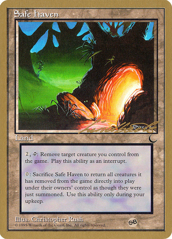 Safe Haven (Leon Lindback) (SB) [Pro Tour Collector Set] | Black Swamp Games