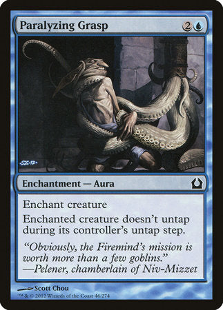 Paralyzing Grasp [Return to Ravnica] | Black Swamp Games