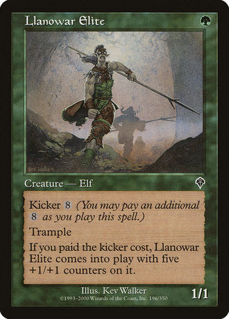 Llanowar Elite [Invasion] | Black Swamp Games