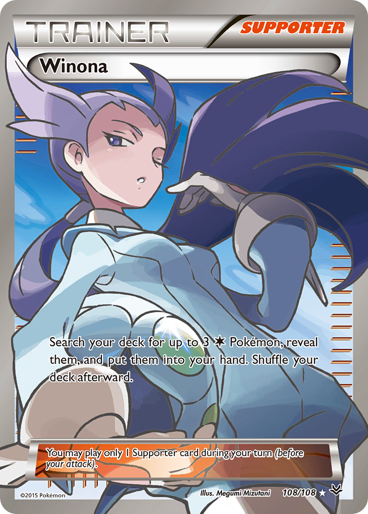 Winona (108/108) [XY: Roaring Skies] | Black Swamp Games