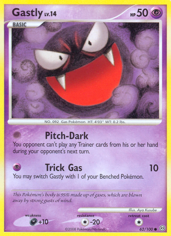 Gastly (62/100) [Diamond & Pearl: Stormfront] | Black Swamp Games