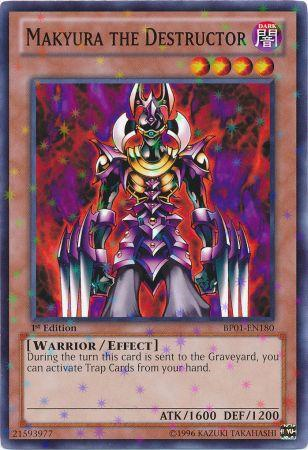 Makyura the Destructor [BP01-EN180] Starfoil Rare | Black Swamp Games