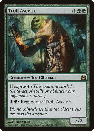 Troll Ascetic [Commander 2011] | Black Swamp Games