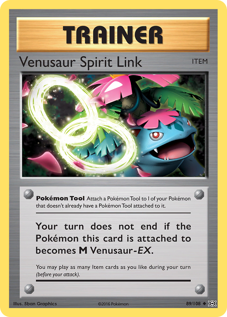 Venusaur Spirit Link (89/108) [XY: Evolutions] | Black Swamp Games