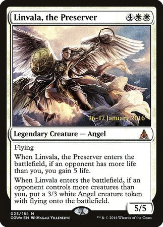 Linvala, the Preserver [Oath of the Gatewatch Promos] | Black Swamp Games