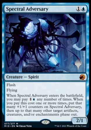 Spectral Adversary (Promo Pack) [Innistrad: Midnight Hunt Promos] | Black Swamp Games