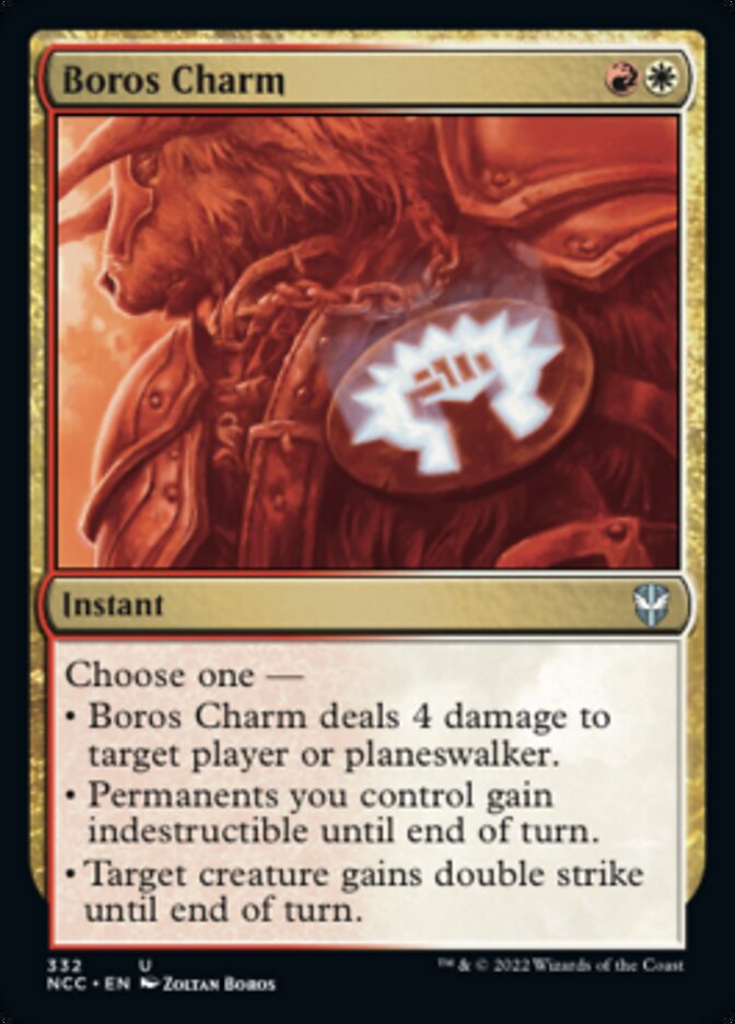 Boros Charm [Streets of New Capenna Commander] | Black Swamp Games