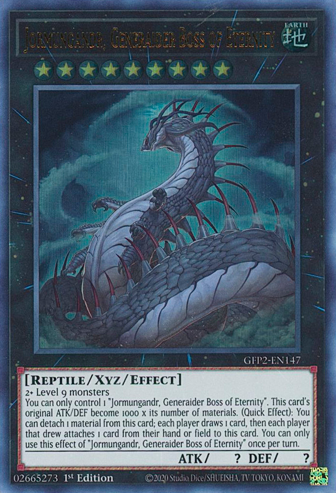 Jormungandr, Generaider Boss of Eternity [GFP2-EN147] Ultra Rare | Black Swamp Games