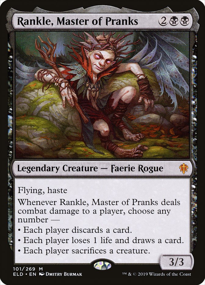 Rankle, Master of Pranks [Throne of Eldraine] | Black Swamp Games