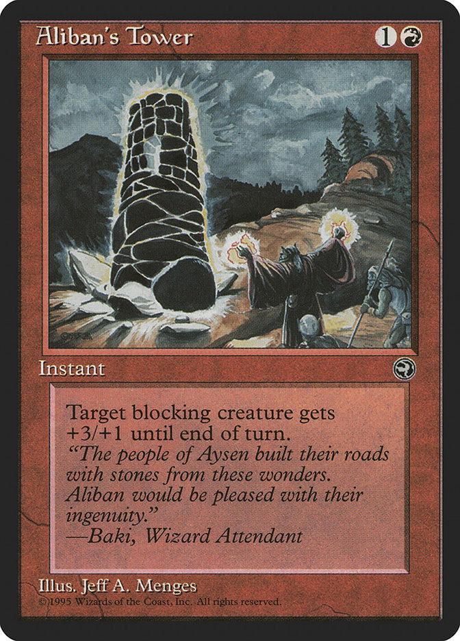 Aliban's Tower (Baki Flavor Text) [Homelands] | Black Swamp Games