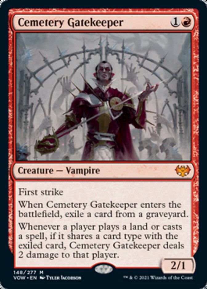 Cemetery Gatekeeper [Innistrad: Crimson Vow] | Black Swamp Games