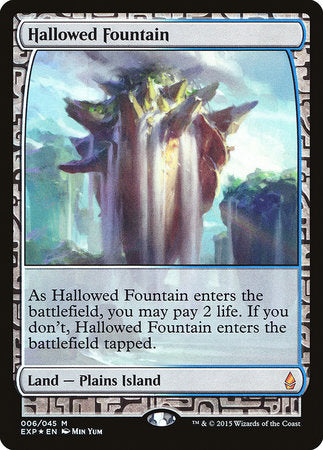 Hallowed Fountain [Zendikar Expeditions] | Black Swamp Games