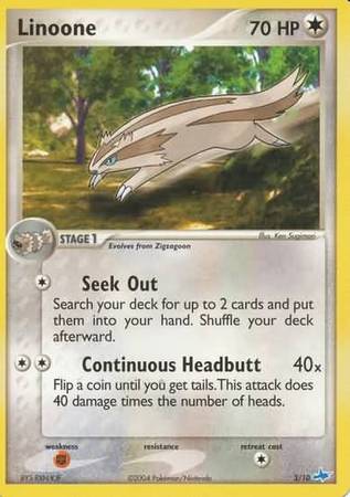 Linoone (3/10) [EX: Trainer Kit - Latios] | Black Swamp Games