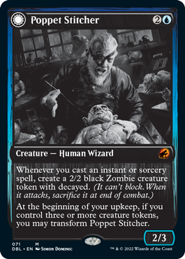 Poppet Stitcher // Poppet Factory [Innistrad: Double Feature] | Black Swamp Games