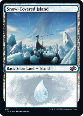 Snow-Covered Island [Jumpstart 2022] | Black Swamp Games