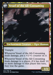 Hidetsugu Consumes All // Vessel of the All-Consuming [Kamigawa: Neon Dynasty Prerelease Promos] | Black Swamp Games