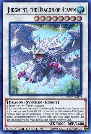 Judgment, the Dragon of Heaven [JUMP-EN089] Ultra Rare | Black Swamp Games