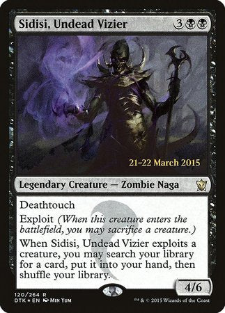 Sidisi, Undead Vizier [Dragons of Tarkir Promos] | Black Swamp Games