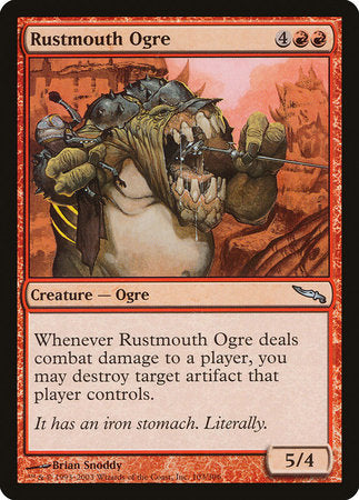 Rustmouth Ogre [Mirrodin] | Black Swamp Games