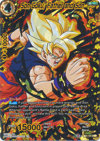 Son Goku, Father and Son (DB1-101) [Dragon Brawl] | Black Swamp Games